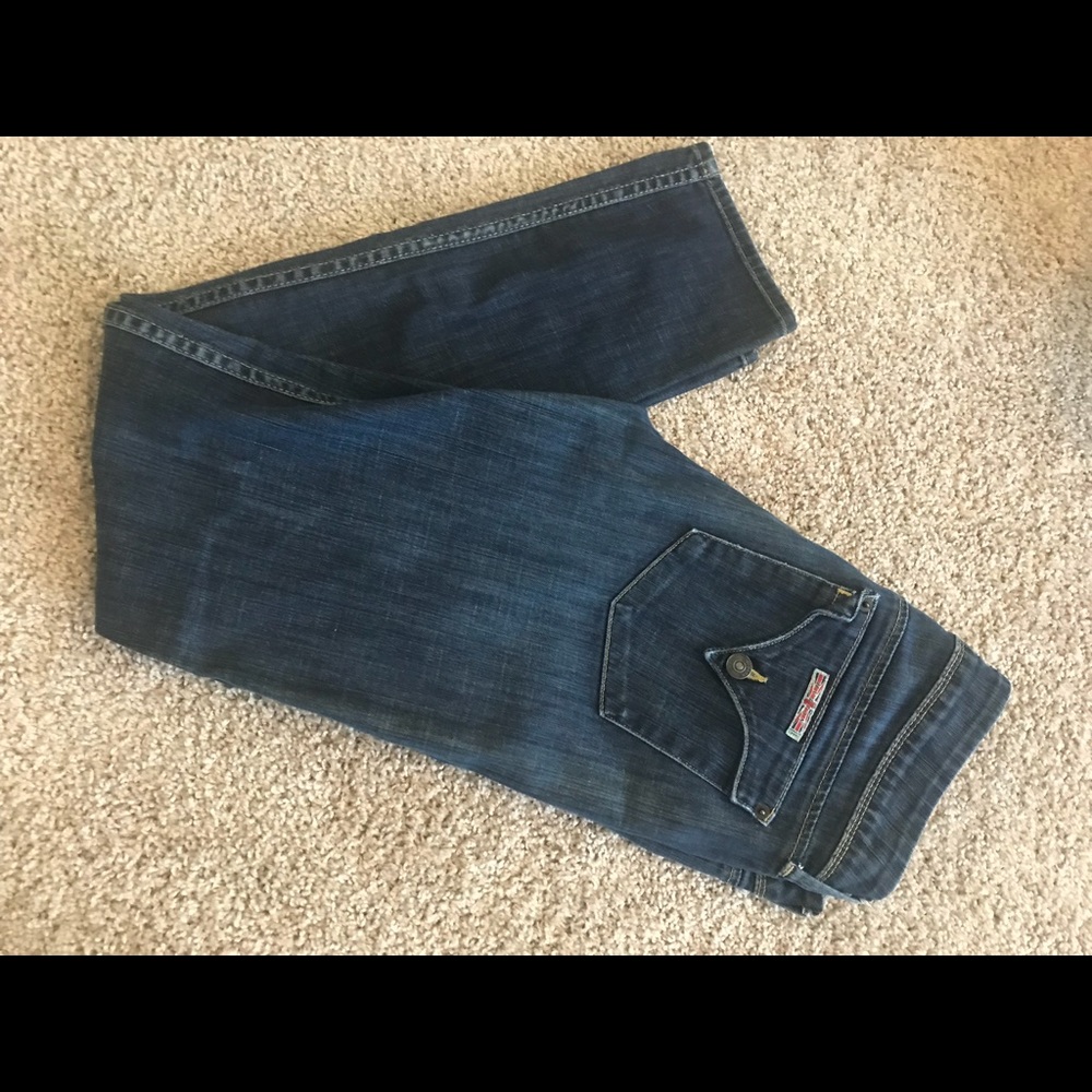 Hudson straight leg jeans